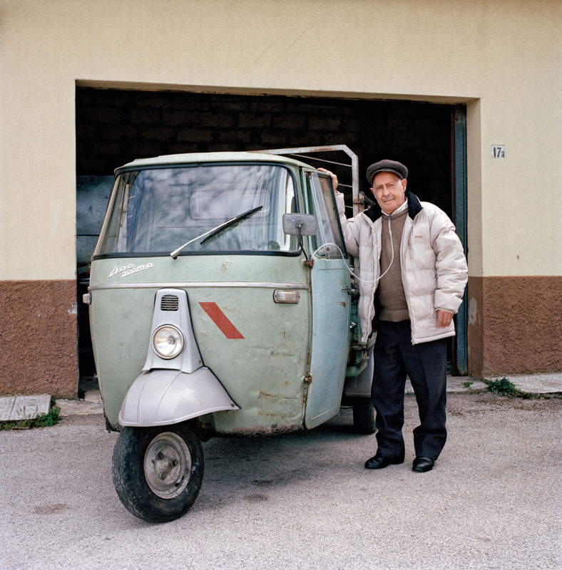 Piaggio Ape 500 MP - Giuseppe Musso - Lavoratore agricolo