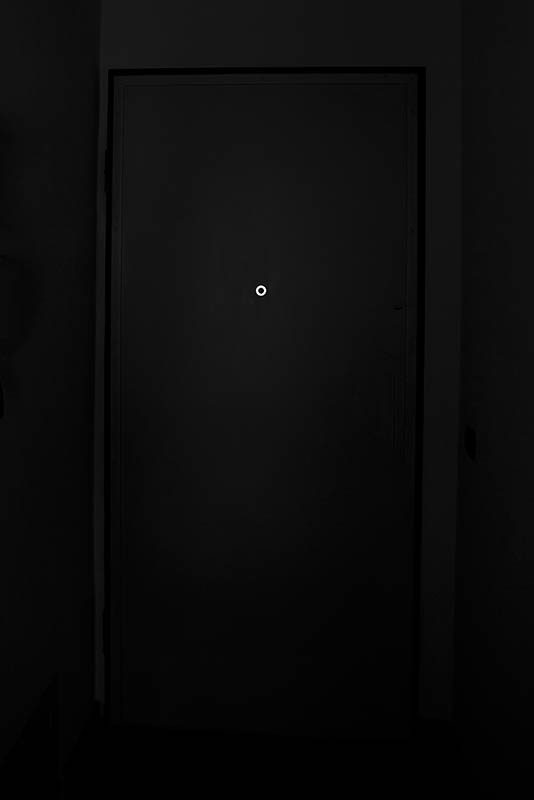 The black door